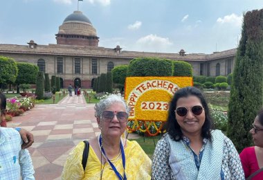 Hon'ble President's interaction with teachers of BIU