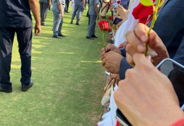 Hon'ble President's interaction with teachers of BIU