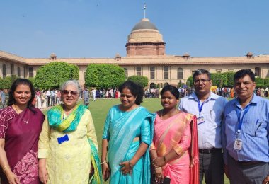 Hon'ble President's interaction with teachers of BIU